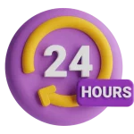 Covers the Full 24 Hours