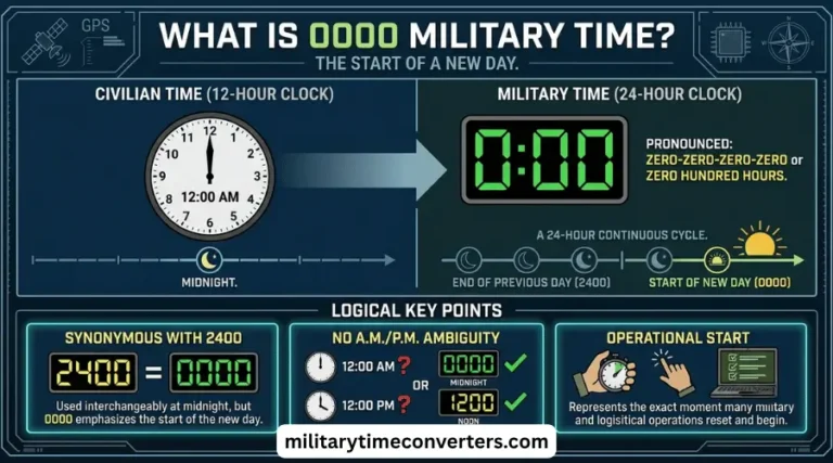 0000 Military Time What is Midnight in the 24-Hour Clock