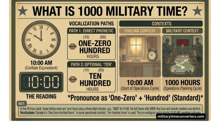 1000 Military Time What is 1000 AM in the 24-Hour Clock